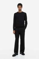 Slim Fit Fine-knit Cotton Sweater